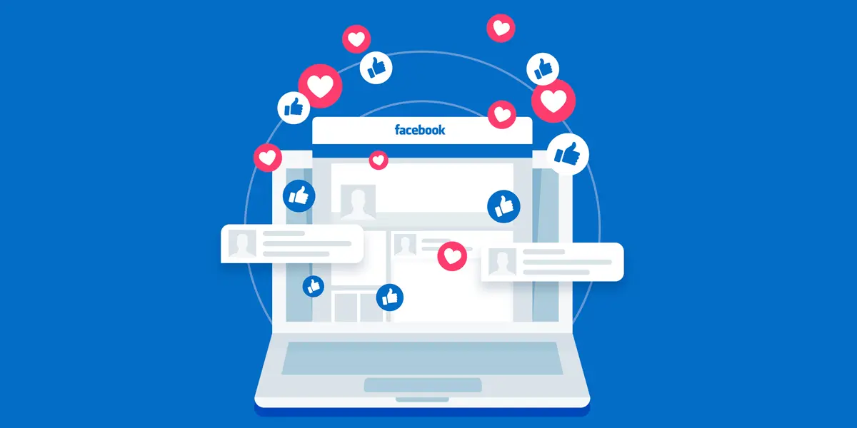 Facebook like with electronic device