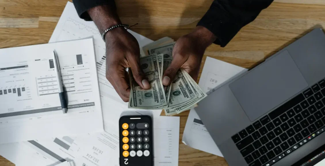 counting dollars and doing Airbnb accounting